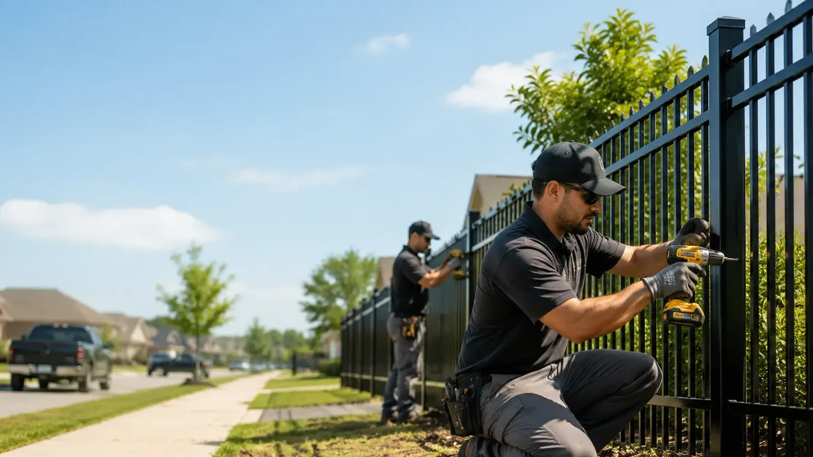 Metal Fence Installation in Fort Ogden, FL